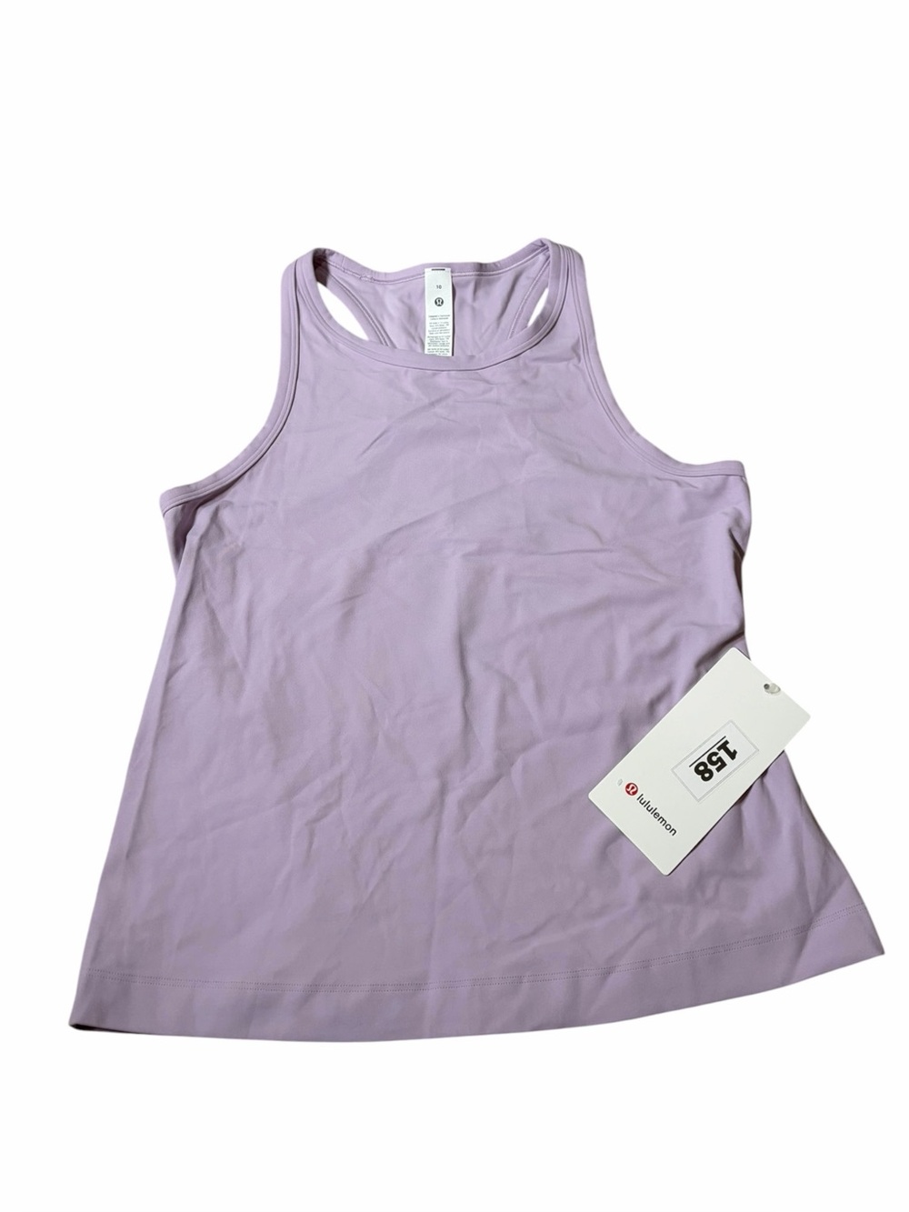 NWT Lululemon Align Waist-Length Racerback Tank Top (Lilac Play) Size 10